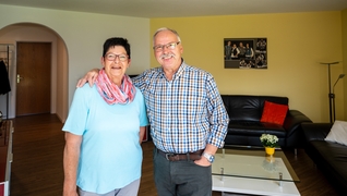 «Wir haben uns sehr gefreut über die Erneuerung», bestätigen Herr und Frau Willimann, die seit 31 Jahren in der WG Joder wohnen.